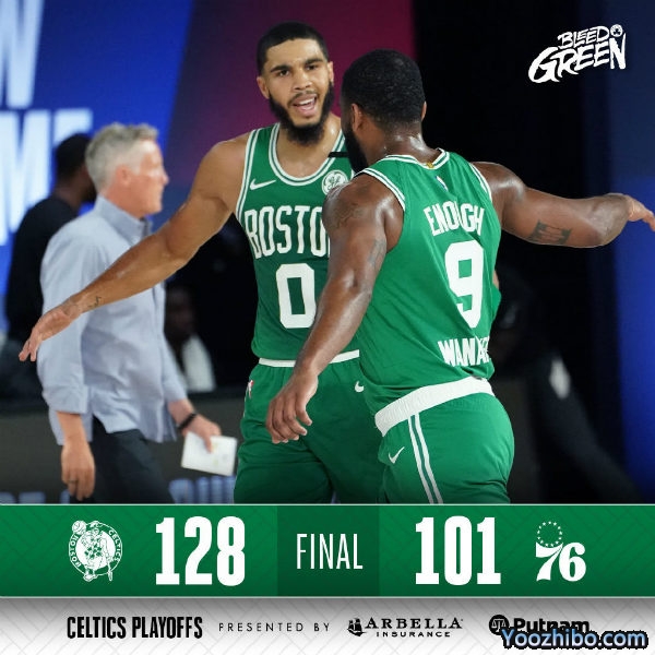 <a href=/lanqiugengduo/celtics/ target=_blank class=infotextkey>凯尔特人</a>再胜<a href=/lanqiugengduo/76ers/ target=_blank class=infotextkey>76人</a>大比分2-0！